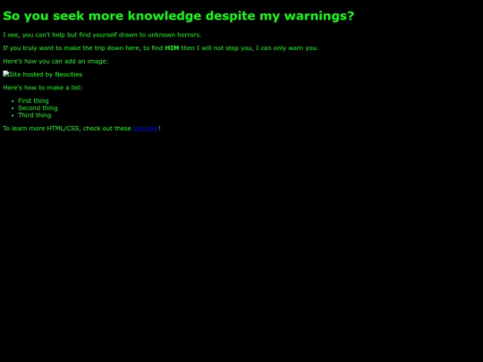 index screenshot