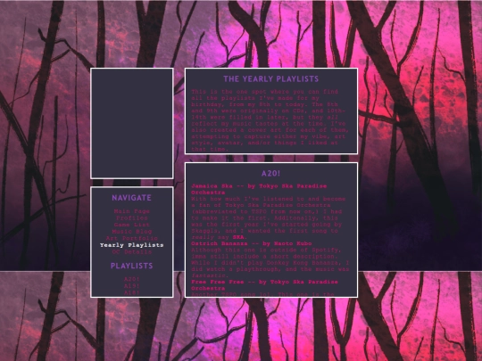 yearlyplaylists screenshot