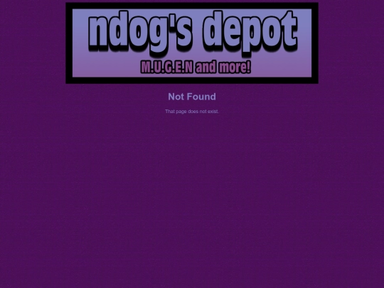 not_found screenshot