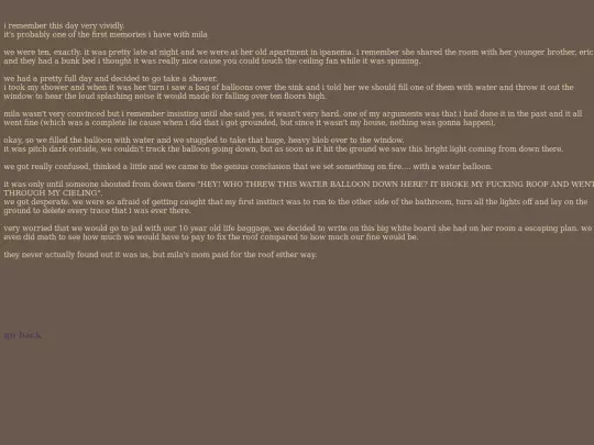 life stories/mila screenshot