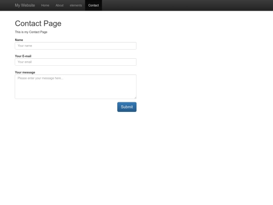 contact screenshot