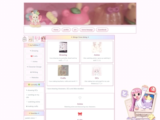 hobbies screenshot