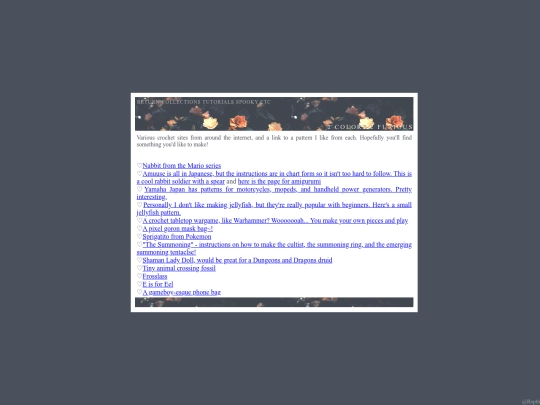 crochetlinks screenshot