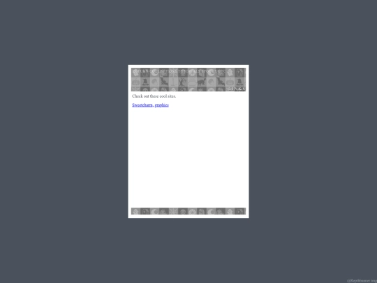 links screenshot