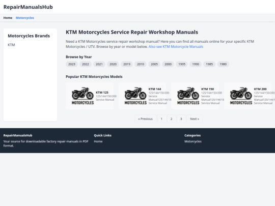 Motorcycle/KTM screenshot
