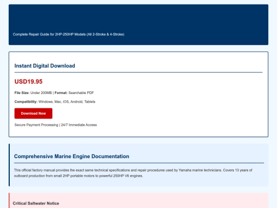 manuals/1984-1996-yamaha-outboard-2hp-250hp-service-repair-manual screenshot