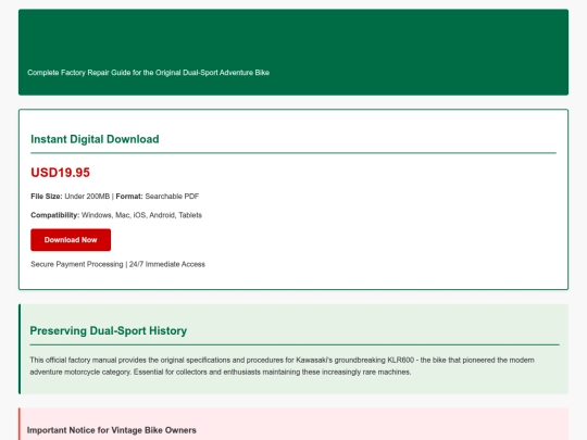 manuals/1984-kawasaki-klr600-service-repair-manual (2) screenshot