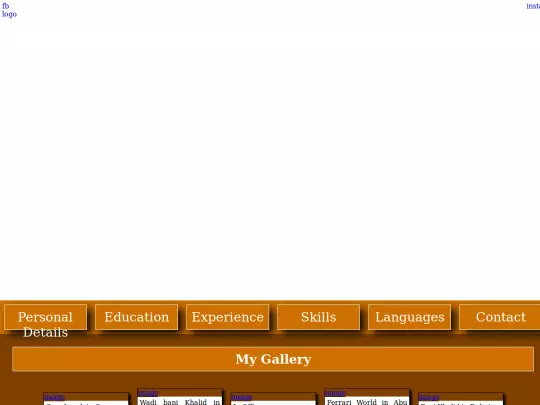 html/portfolio screenshot