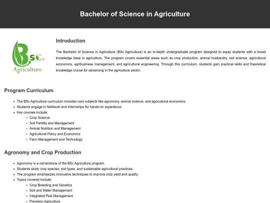 web2/bscagri screenshot