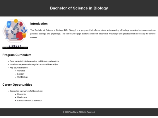 web2/bscbio screenshot