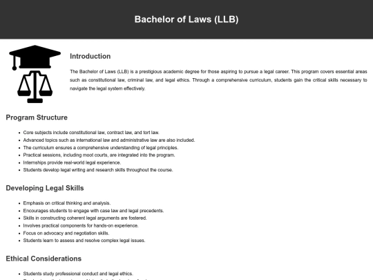 web2/olaw screenshot