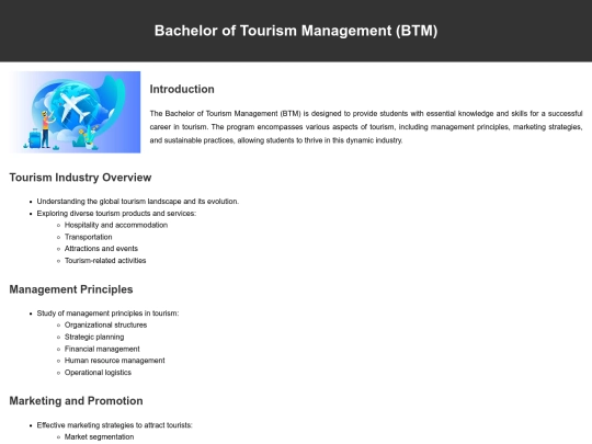 web2/otourism screenshot