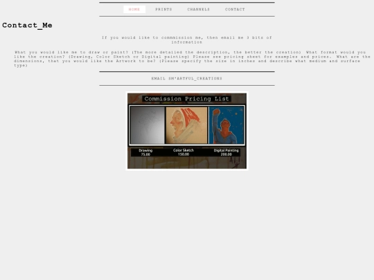 Contact screenshot