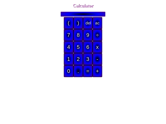 Calculator screenshot