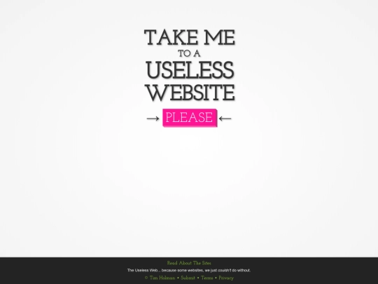 Websites/useless_website screenshot