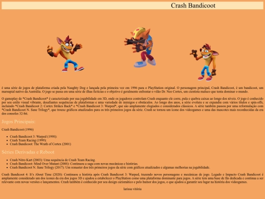 ex17/Larissa screenshot