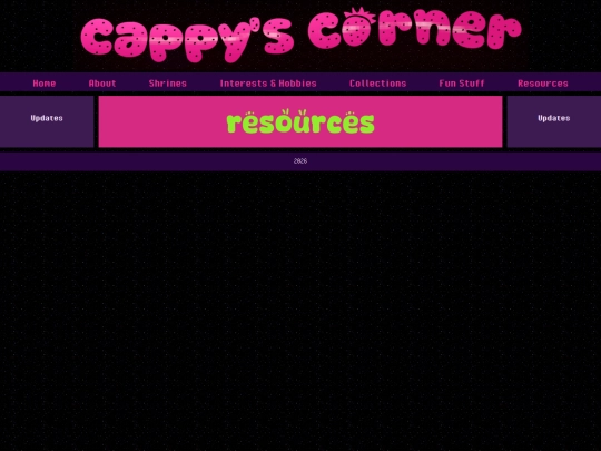 resources screenshot