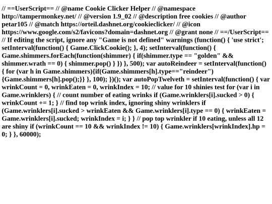 index screenshot