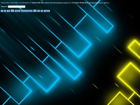 P3/calculadora screenshot