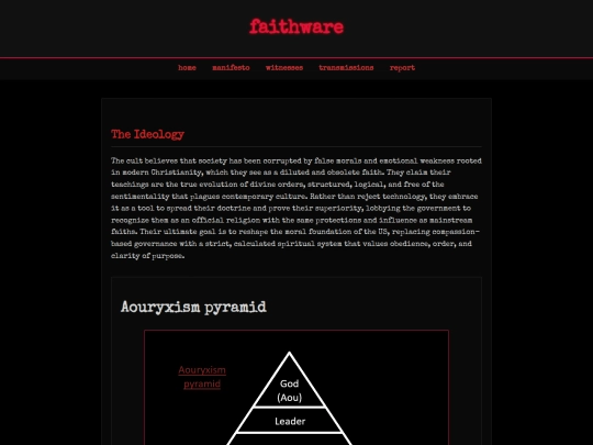 manifesto screenshot