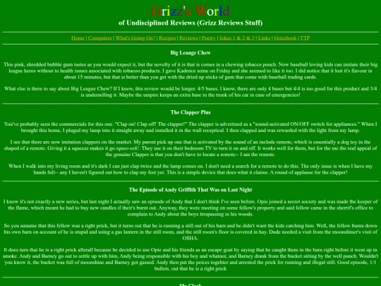 reviews screenshot