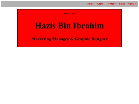 resume screenshot