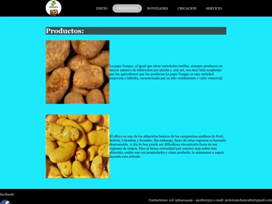 productos screenshot