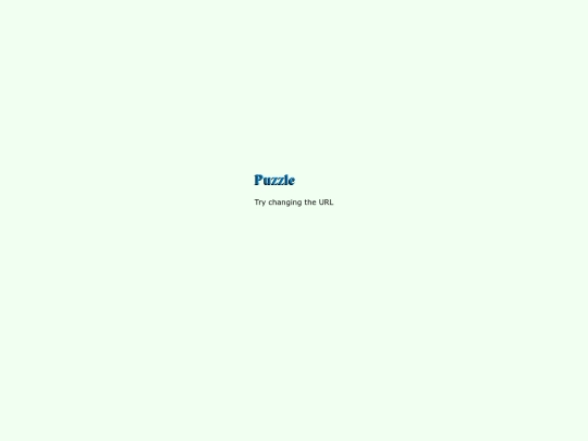 Puzzle screenshot