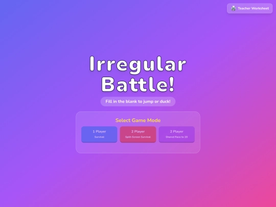 ELA/Grammar/irregular-battle screenshot