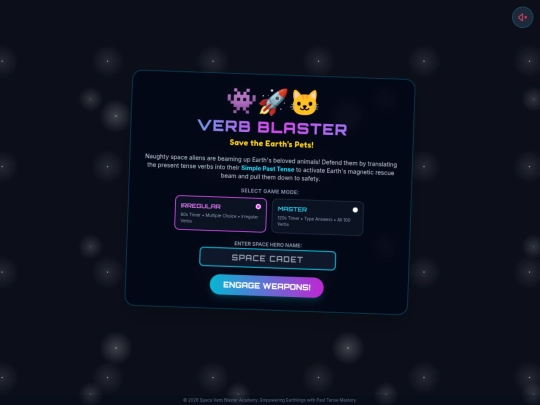 ELA/Grammar/past-tense-animal-rescue screenshot