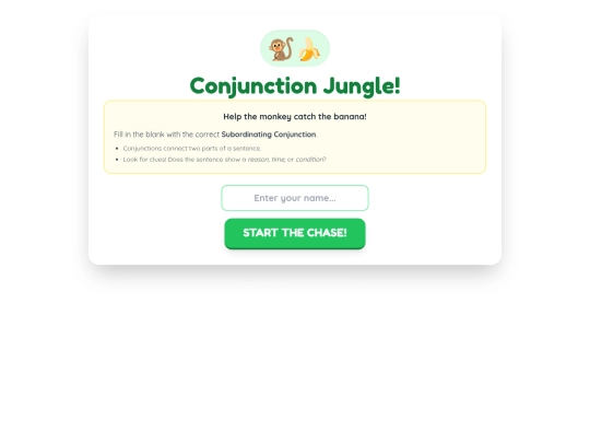 ELA/Grammar/subordinate_conjunctions screenshot