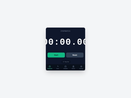 apps/timer screenshot