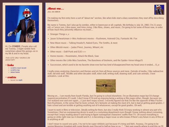 journal screenshot