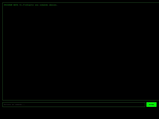 PROGRAM screenshot