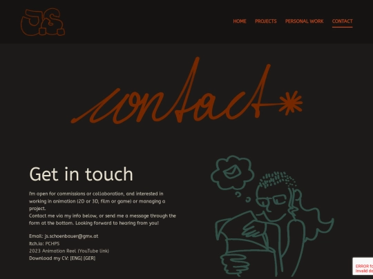 contact screenshot