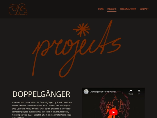 projects screenshot