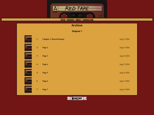 archive screenshot
