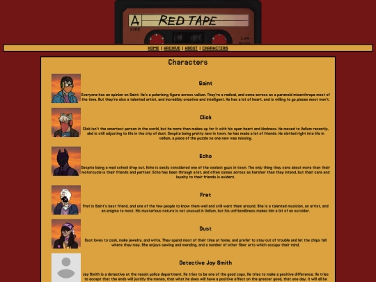 characters screenshot