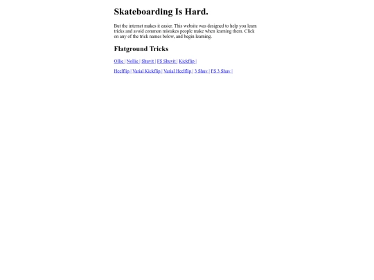 HomePage screenshot