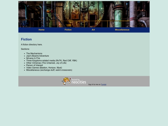 fiction screenshot