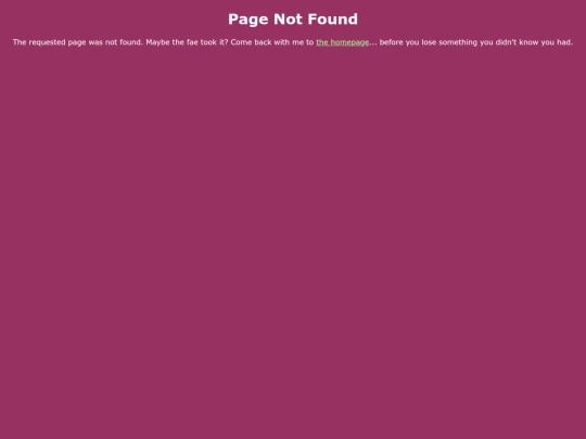 not_found screenshot