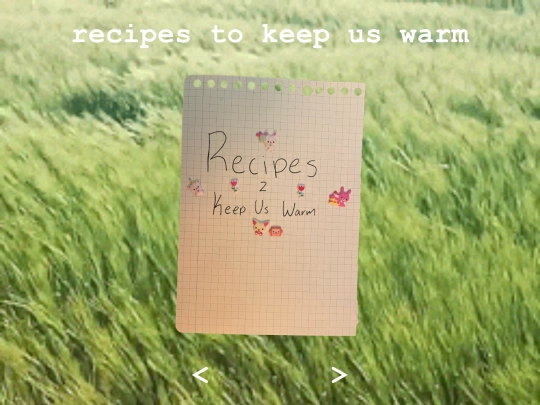 resident recipes/recipes screenshot
