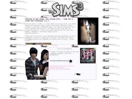 websitevault/sims3emolovestory screenshot