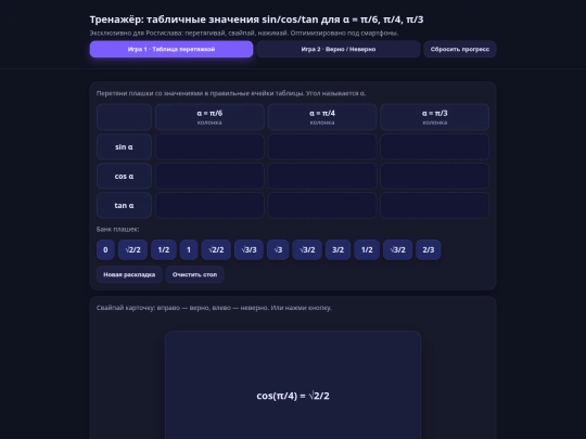 Trig_Table_sin_cos screenshot