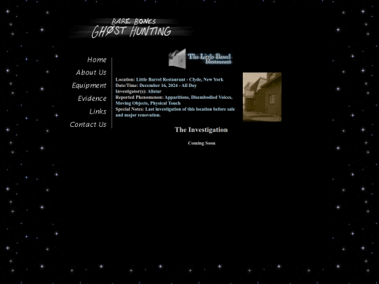 InvestigationLBR screenshot