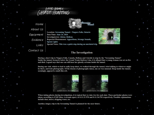 InvestigationScreamingTunnel screenshot