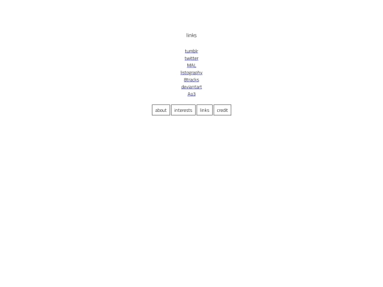 links screenshot