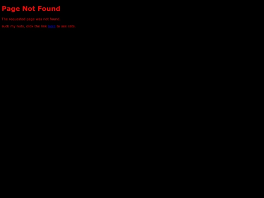 not_found screenshot