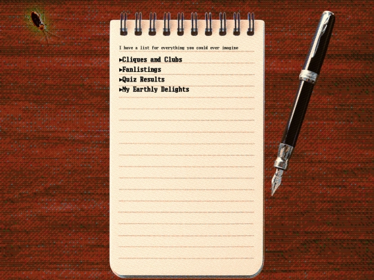 lists screenshot