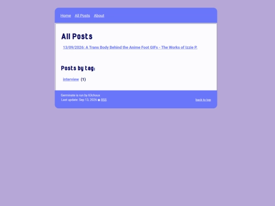 info/all_posts screenshot